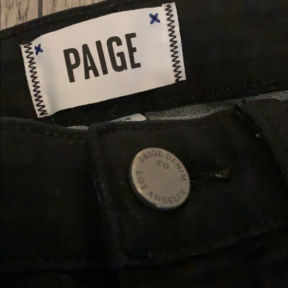 PAIGE Verdugo Crop Black Jeans - Picture 7 of 7